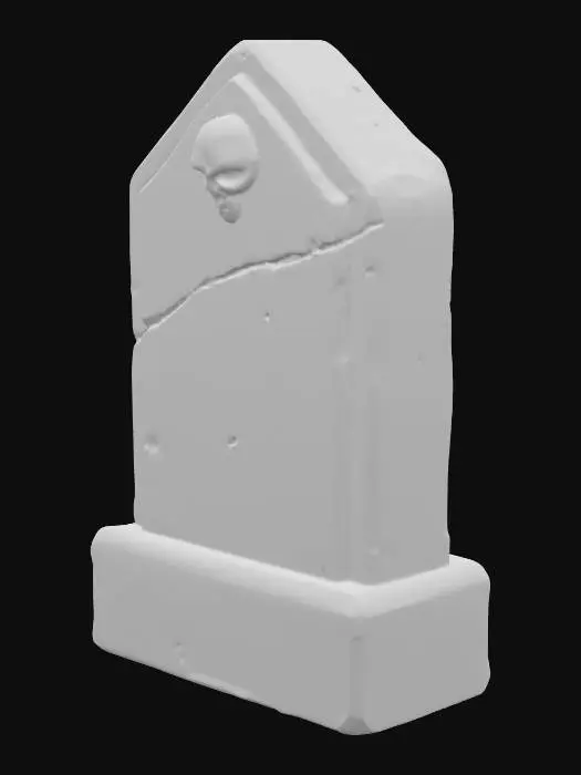 3D model for Gravestone Lorem Ipsum