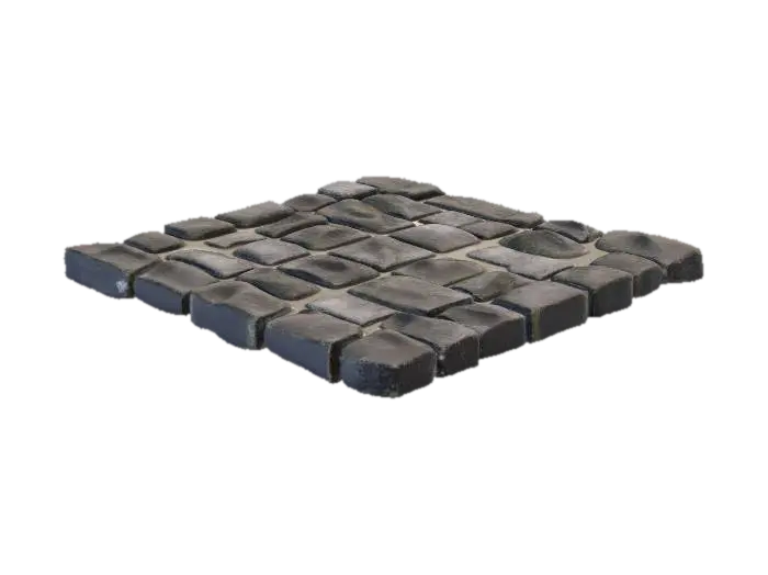 Cobblestone Wet Pathway - Surface 的 AI 生成 3D 模型