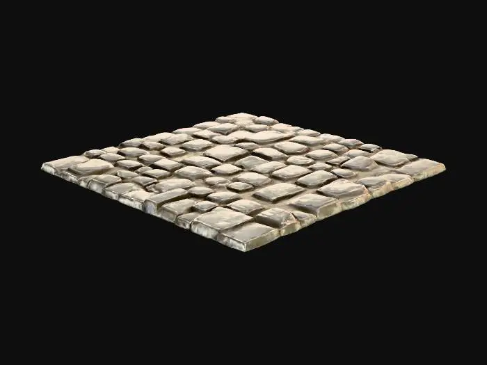 3D model for Cobblestone Pathway