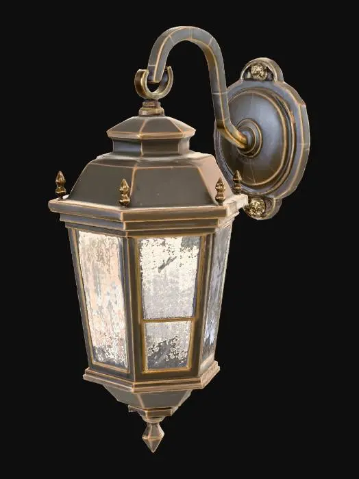 3D model for Illuminated Lantern Scene