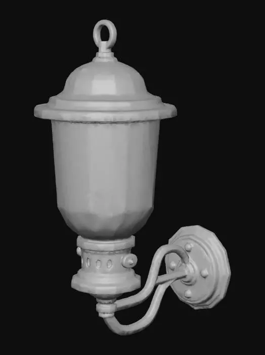3D model for Vintage Wall Lantern