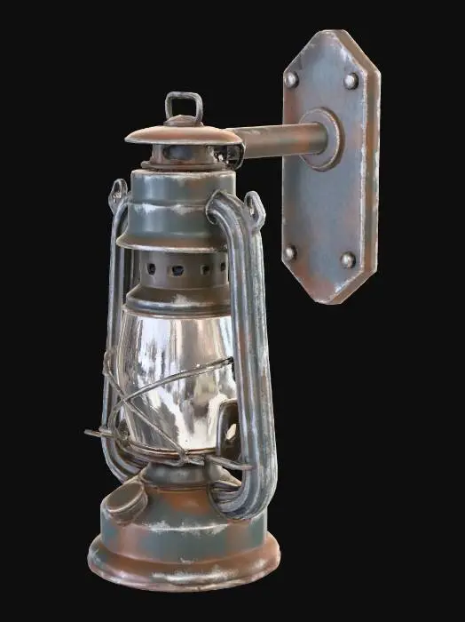 3D model for Rustic Lantern Glow