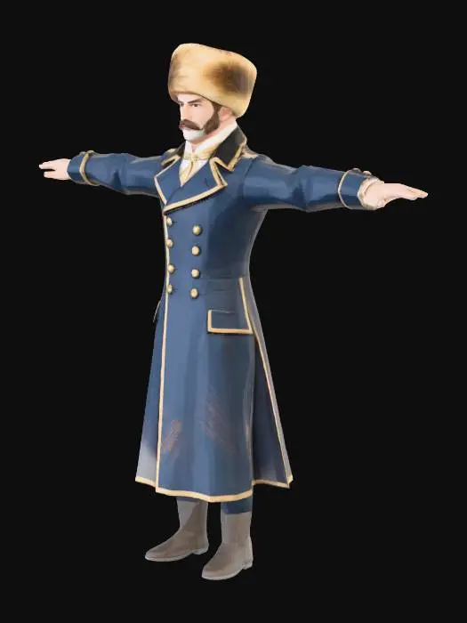 3D model for Regal Winter Attire