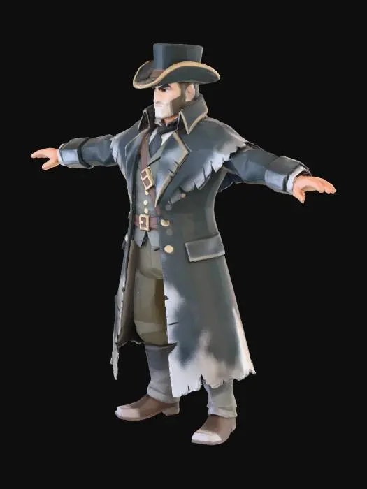 3D model for The Victorian Detective