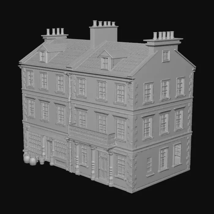 3D model for Victorian Stonehouse