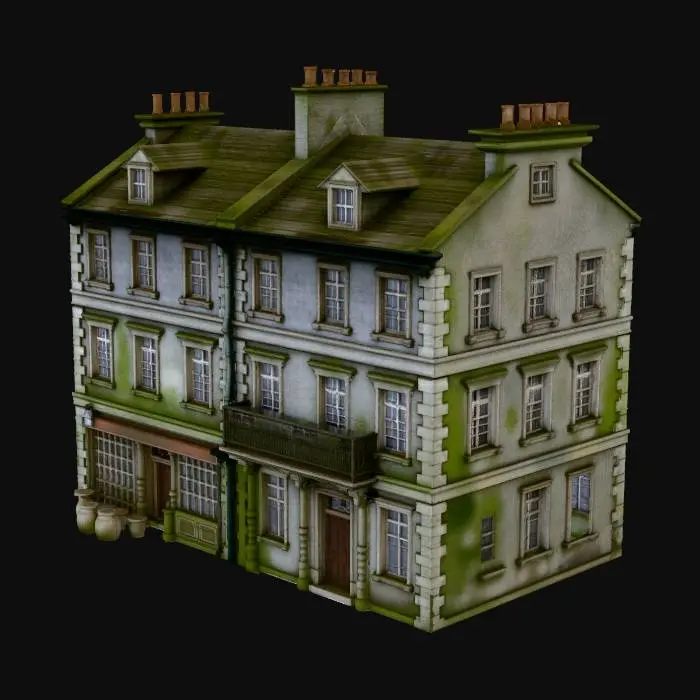 3D model for Victorian Stonehouse