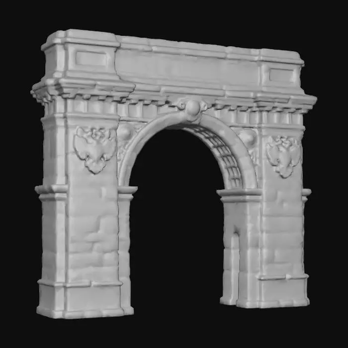 3D model for Triumphal Arch Metropolis