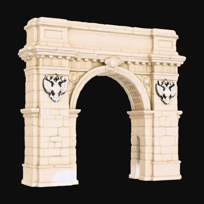 3D model for Triumphal Arch Metropolis