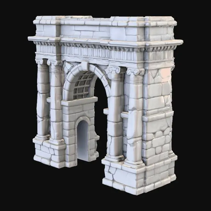 3D model for Stone Triumph Arch