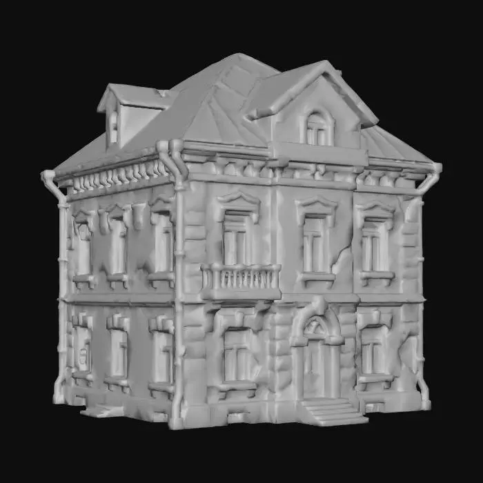 3D model for Misty Morning House