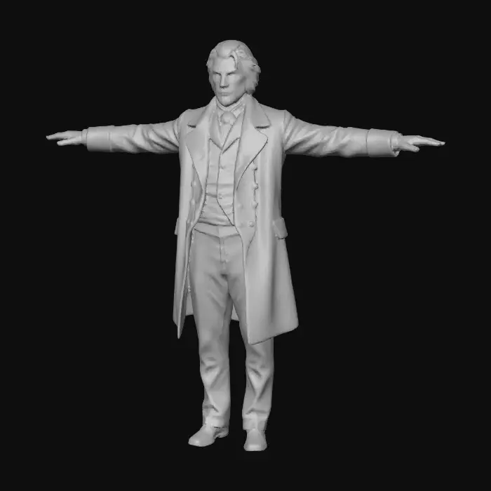 3D model for The Vigilante's Gaze