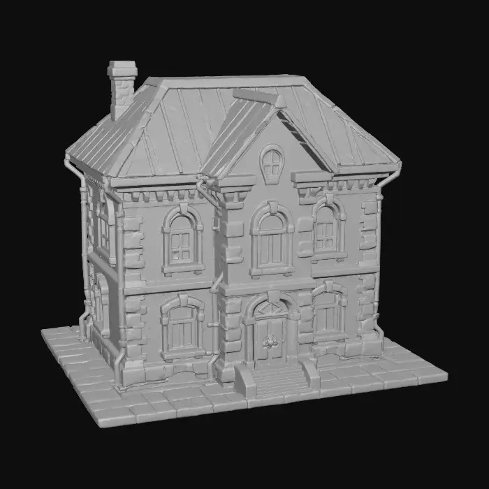 3D model for Charming Brick House