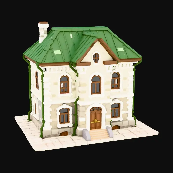 3D model for Charming Brick House