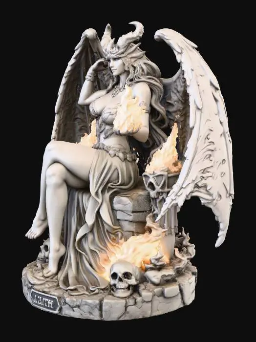 3D model for Infernal lilith