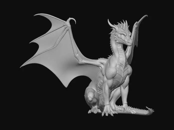 3D model for Ember Dragon