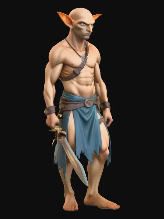 3D model for Bridgewarden of the Verdant Vale