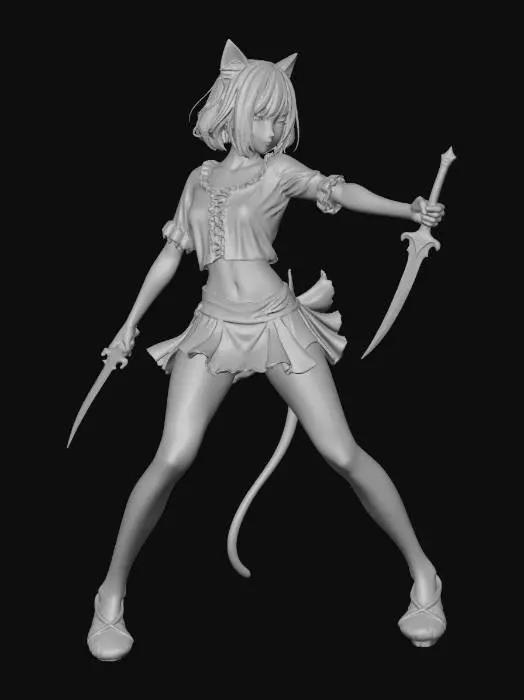 3D model for Moonlit Clawblade