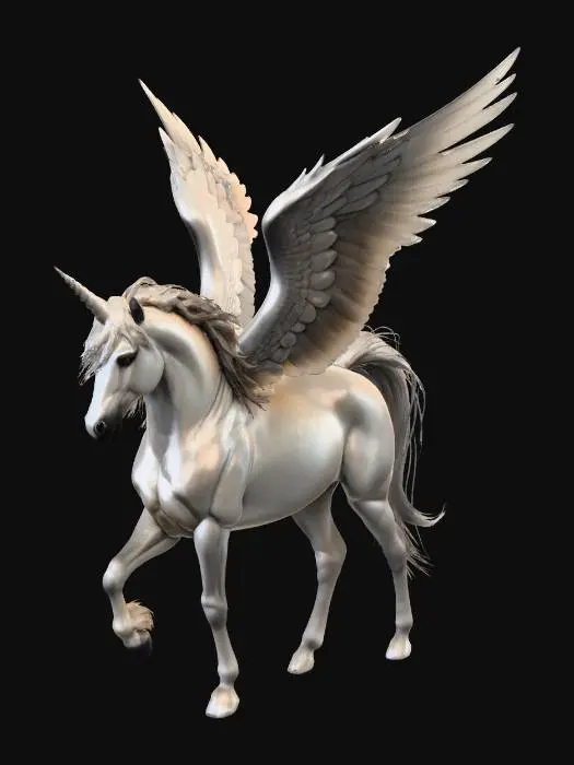 3D model for Celestial Alicorn