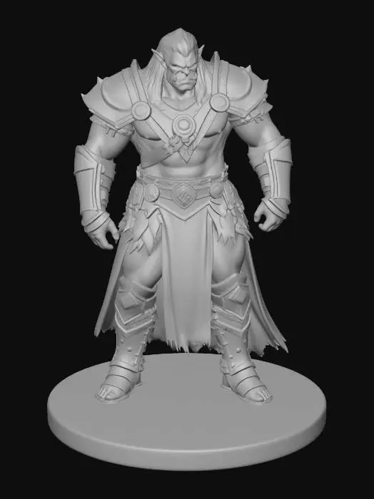 3D model for Warlord of the Stone Circle
