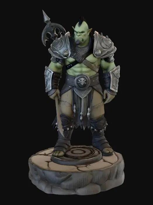 3D model for Ironbound Warlord