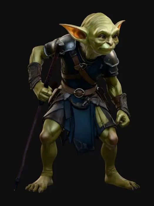 3D model for Goblin Ranger at Dusk