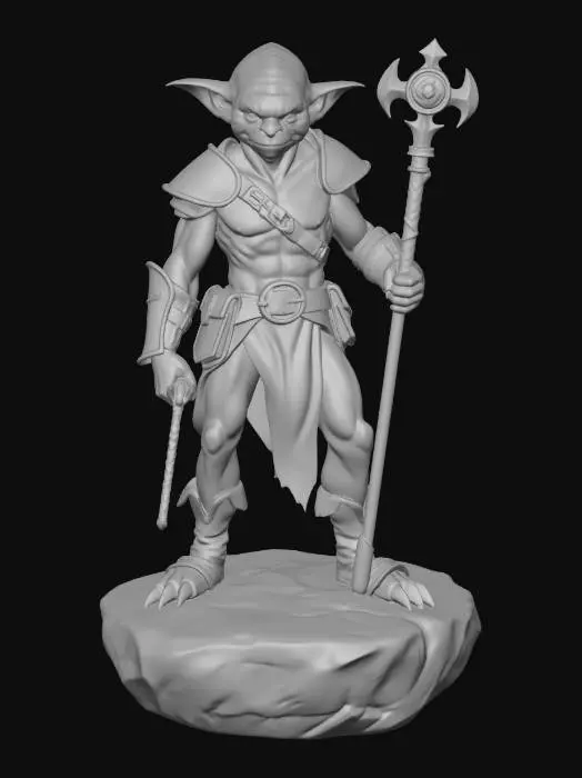 3D model for Stormbound Goblin Warlord