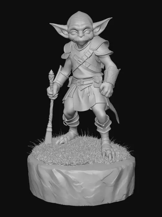 3D model for Grogu's Vigil