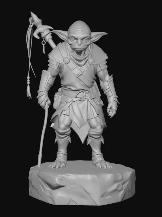 3D model for Stonebound Goblin