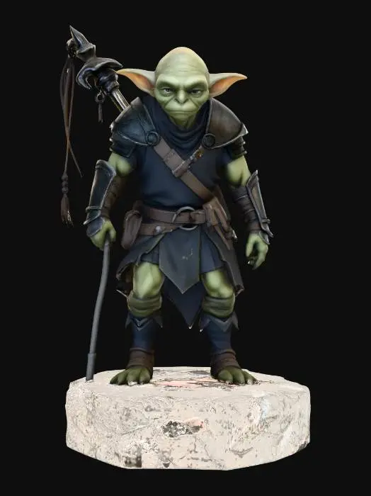 3D model for Stonebound Goblin