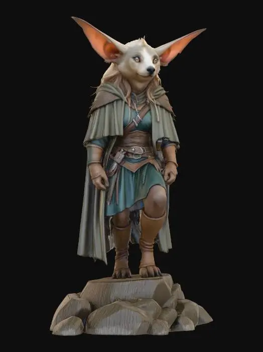 3D model for Vulpine Sentinel