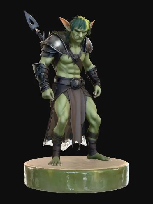 3D model for The Green Sentinel