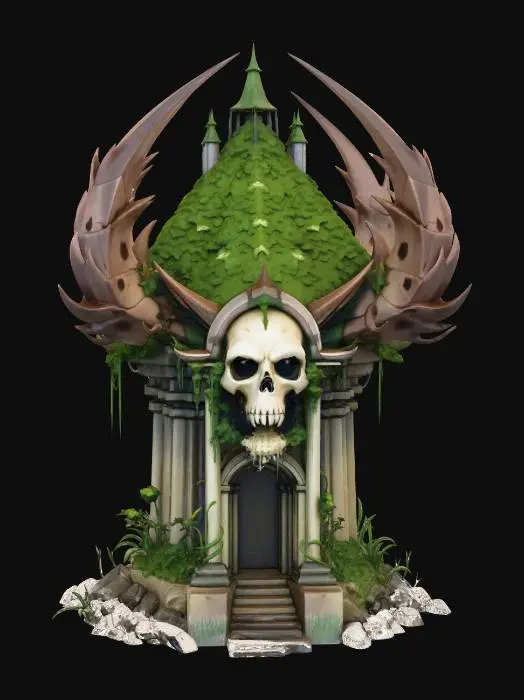 3D model for The Verdant Skull Gate