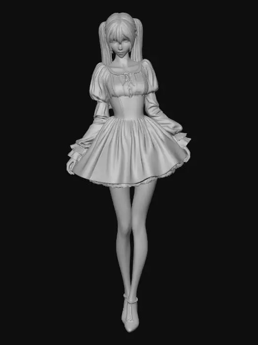 3D model for Midnight Lolita at the Doorway