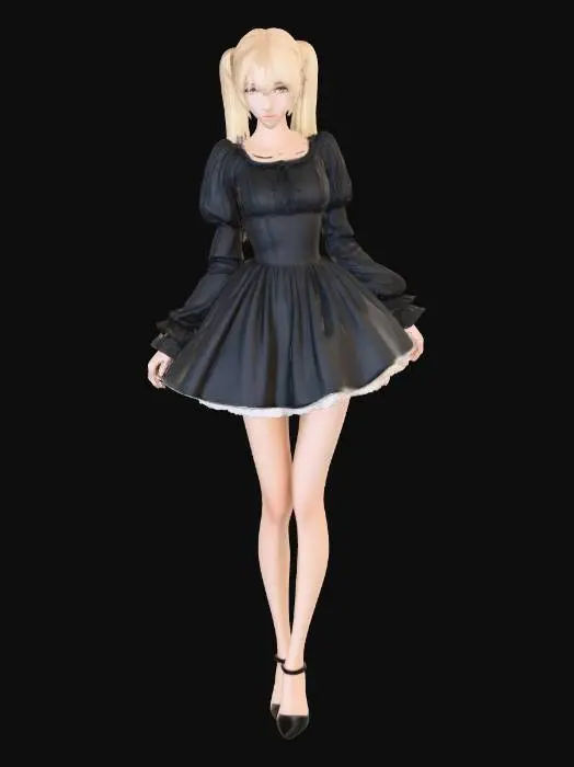3D model for Midnight Lolita at the Doorway