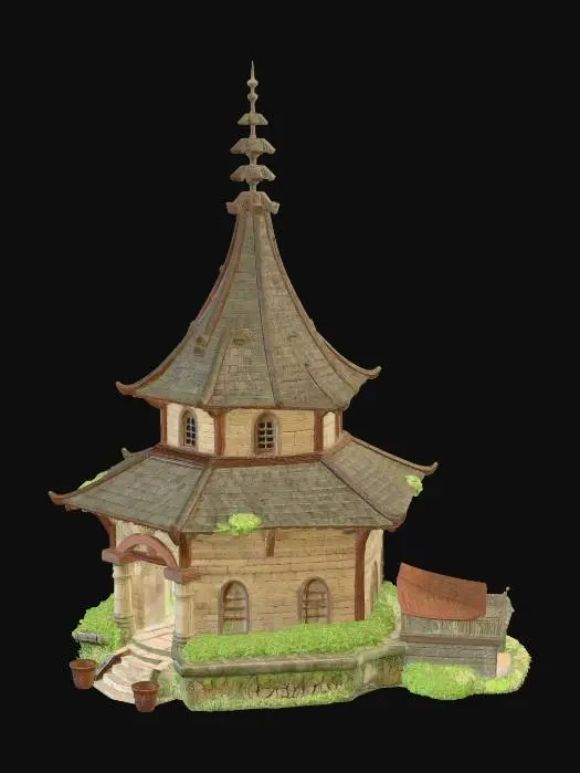 3D model for Hilltop Chapel of the Green Valley