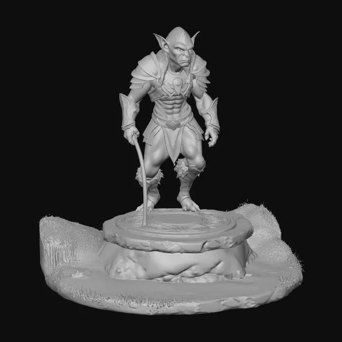 3D model for The Stone Circle Guardian