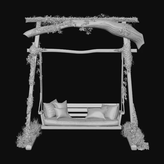 3D model for Sunlit Garden Swing