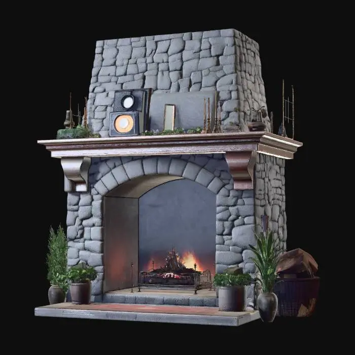 3D model for Stone Hearth Retreat