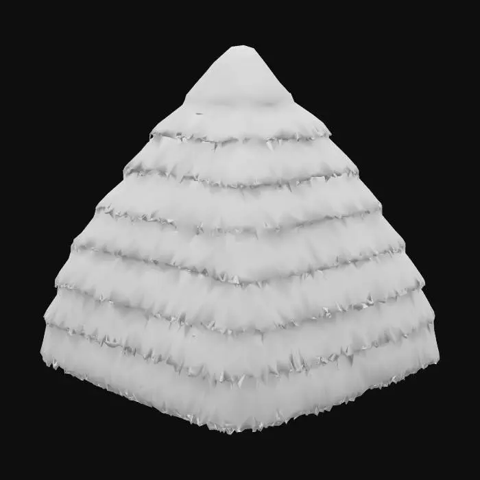 3D model for Straw roof