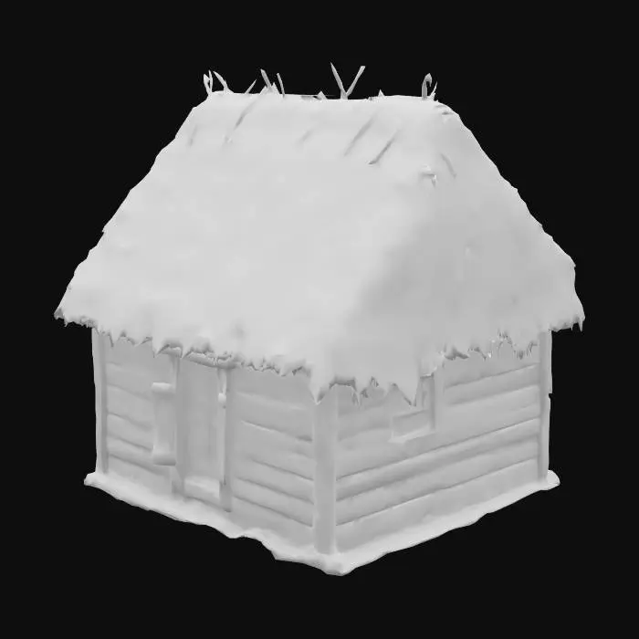 3D model for Thatch Cottage