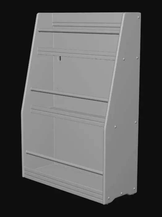 3D model for Bookshelf Display