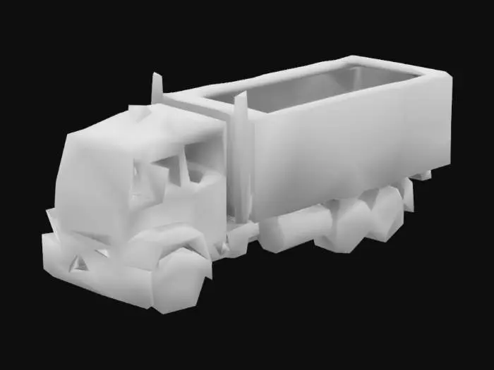 3D model for Trailer de Optimus Prime, 3d LEGO.