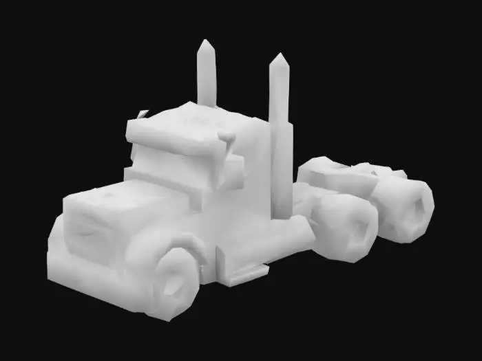 3D model for Camion tipo Optimus Prime, 3d LEGO.