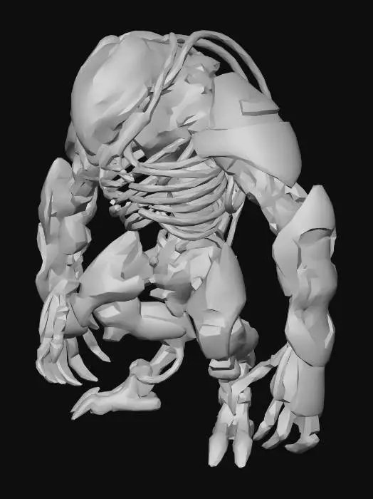 3D model for Cybernetic Colossus