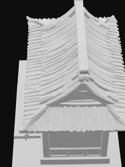 3D model for Preciso de um templo de naruto como a casa do minato