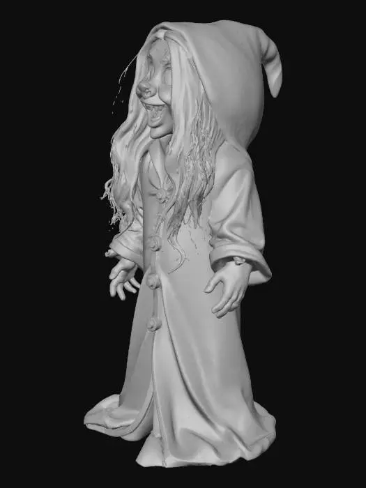 3D model for the grudge movie plushy