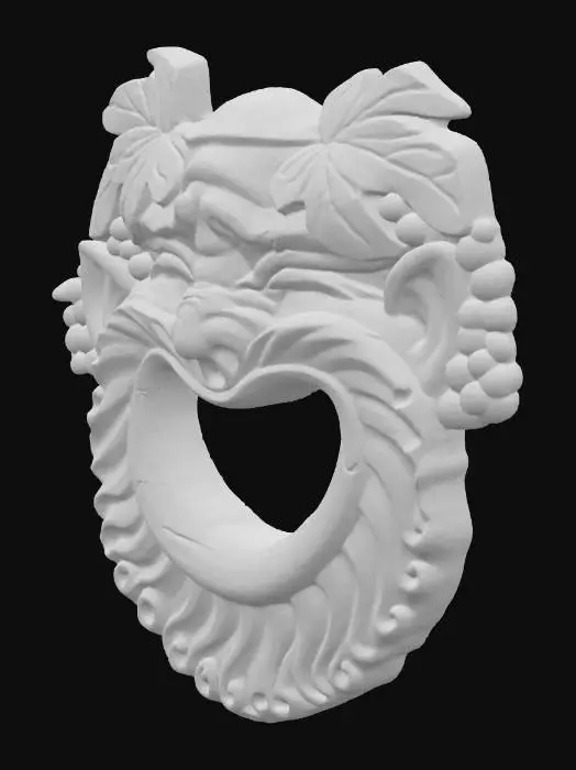 3D model for Laughing Bacchus Mask