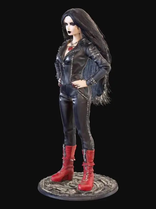 3D model for crea barbie versione satanica