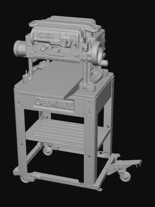 3D model for Woodworking Planer.