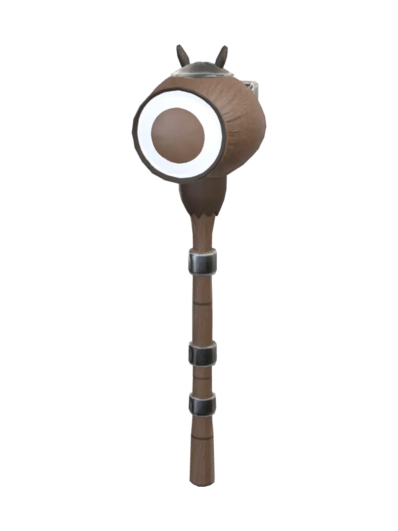 cocororo12 - Coconut 3D model, vytvořený pomocí AI